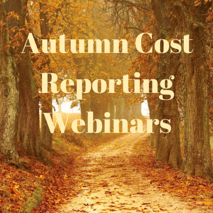 Autumn Cost Reporting Webinars