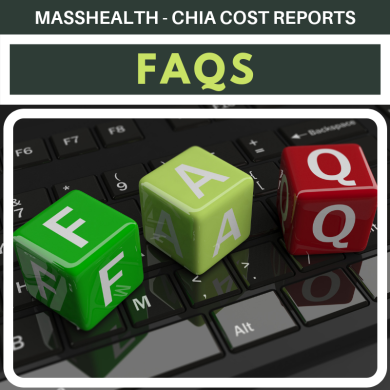 MassHealth FAQs for NSCR Reports
